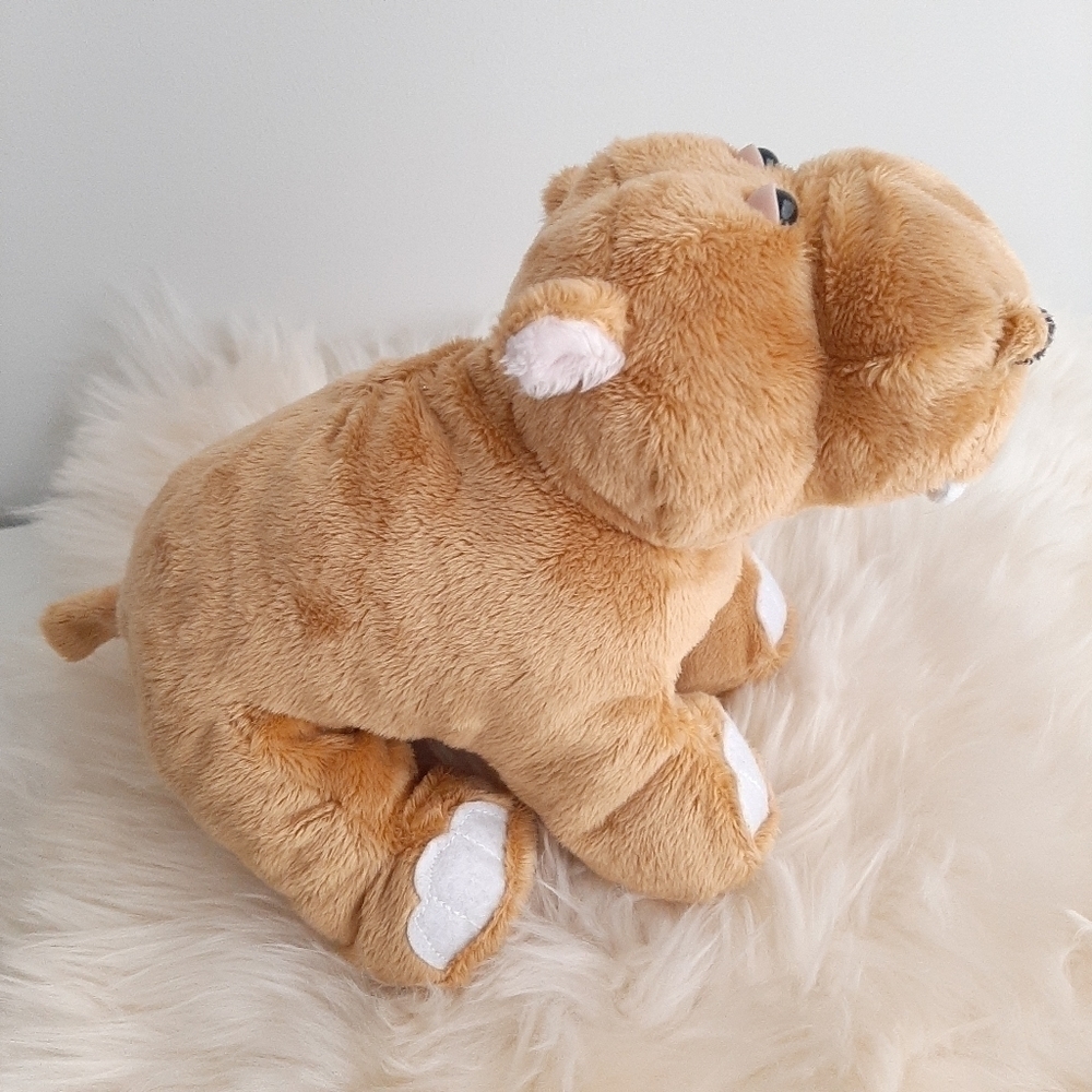 Ganz Webkinz Mud Hippo Plush Animal 8" - Picture 3 of 11